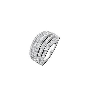 Anello Ti Sento Milano Donna in Argento Cubic Zirconia 12425ZI/56 - 12425ZI/56